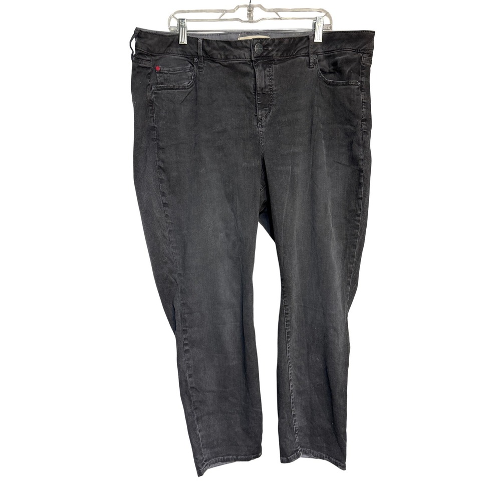 SLINK‎ Jeans Plus Size Curvy Fit Black Wash Denim Jeans Women's Size 24